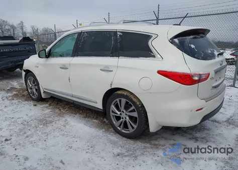 2014 Infiniti Qx60 Hybrid из США, поврежденный, VIN 5N1CL0MM0EC539883